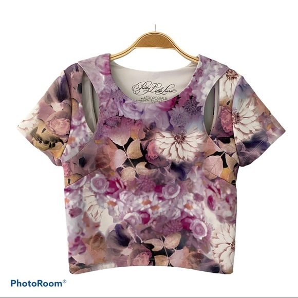 Pretty Little Liars by Aeropostale Floral Top - Picture 1 of 8
